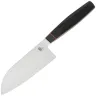 Нож кухонный Owl Knife мини Сантоку SA110 сталь N690 рукоять черный G10