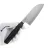 Нож кухонный Owl Knife мини Сантоку SA110 сталь N690 рукоять черный G10