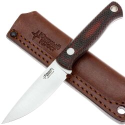 Нож Южный Крест Small конвекс сталь М390 рукоять микарта красно-черная (232.1454)