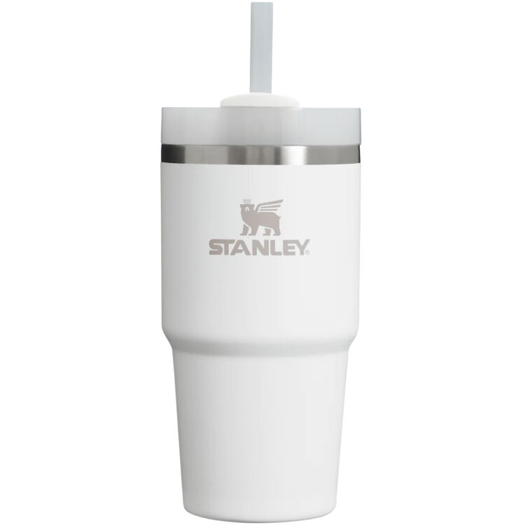 Термокружка Stanley Quencher H2.0 с трубочкой 0.59л белая (10-11911-016)