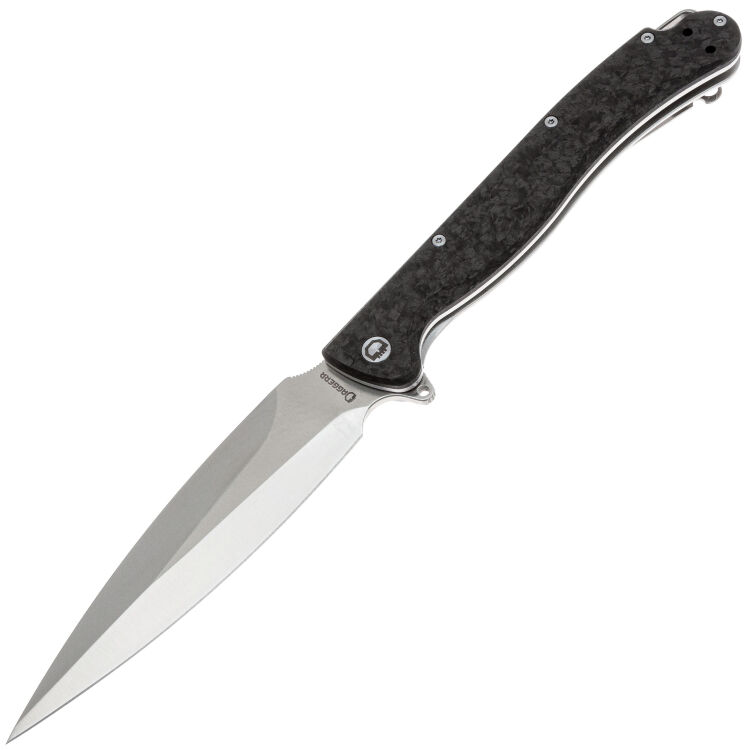 Нож Daggerr Vendetta satin сталь VG10 рукоять Marble Carbon/Steel