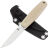 Нож Owl Knife Liza сталь Elmax рукоять микарта Джинс бежевая