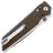 Нож Real Steel Sacra stonewash сталь K110 рукоять Green Micarta (7711G)