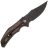 Нож WE Knife Magnetron blackwash сталь CPM-20CV рукоять Black Ti/Copper Foil CF