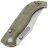 Нож Vosteed Naga stonewash сталь S35VN рукоять Green Norplex UltreX Micarta