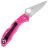 Нож Spyderco Delica 4 сталь S30V рукоять Pink FRN (C11FPPNS30V)