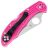 Нож Spyderco Delica 4 сталь S30V рукоять Pink FRN (C11FPPNS30V)