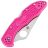 Нож Spyderco Delica 4 сталь S30V рукоять Pink FRN (C11FPPNS30V)