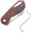 Нож MKM Isonzo Hawkbill stonewash сталь M390 рукоять Lava Flow FatCarbon (FX03-1CL)