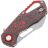 Нож MKM Isonzo Hawkbill stonewash сталь M390 рукоять Lava Flow FatCarbon (FX03-1CL)