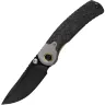 Нож Kizer Pioneer DLC сталь CPM-20CV рукоять Marble Carbon Fiber/Titanium