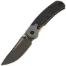 Нож Kizer Pioneer DLC сталь CPM-20CV рукоять Marble Carbon Fiber/Titanium