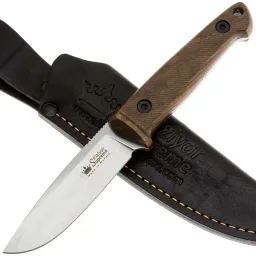 Нож Kizlyar Supreme Santi сталь D2 Stonewash рукоять орех