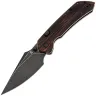 Нож Tenable Fenrir Top Liner Lock blackwash сталь Nitro-V рукоять Black/Red G-mascus