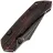 Нож Tenable Fenrir Top Liner Lock blackwash сталь Nitro-V рукоять Black/Red G-mascus