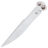 Нож-бабочка тренировочный Maxace Apostle Lite сталь M390/440C рукоять Gray Titanium