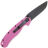 Нож Ontario RAT-1 black сталь AUS-8 рукоять Pink GRN (8866)