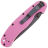 Нож Ontario RAT-1 black сталь AUS-8 рукоять Pink GRN (8866)