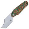 Нож Edc Lion Rhino сталь D2 рукоять Toxic Camo Micarta v3
