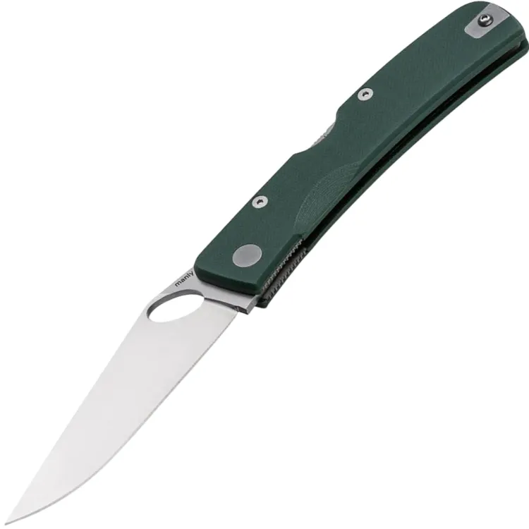 Нож Manly Peak сталь D2 рукоять Military Green G10