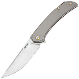 Нож SRM Asika сталь 154CM рукоять Titanium (1411-TZ)