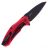 Нож Kershaw Natrix XS Black сталь 8Cr13MoV рукоять Red G10 (7006RDBLK)