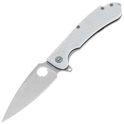 Нож Daggerr Resident DL stonewash сталь 8Cr14MoV рукоять White FRN