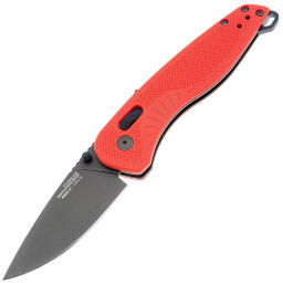 Нож SOG Aegis AT satin сталь Cryo D2 рукоять Rescue Red Indigo FRN (11-41-10-41)