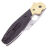 Нож Spyderco Schempp Bowie сталь S30V рукоять Brass/Carbon Fiber (C190CFP)