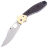 Нож Spyderco Schempp Bowie сталь S30V рукоять Brass/Carbon Fiber (C190CFP)