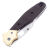 Нож Spyderco Schempp Bowie сталь S30V рукоять Brass/Carbon Fiber (C190CFP)
