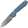 Нож Vosteed Raccoon TiSlim stonewash сталь 154CM рукоять Blue Titanium