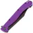 Нож Daggerr Toothpick DL blackwash сталь 8Cr14MoV рукоять Purple FRN