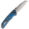 Нож Hogue Deka Wharncliffe сталь CPM-20CV рукоять Black/Blue G10 (24263)