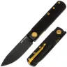 Нож Real Steel G-Drop black сталь Nitro-X7 рукоять Black G10 (7802BG)