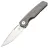 Нож Berg Blades Mini Sweeney stonewash сталь MagnaCut рукоять Darkwash Titanium