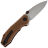 Нож Petrified Fish Havrog stonewash сталь K110 рукоять Brown Micarta