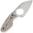 Нож Kizer Nightjar stonewash сталь AUS-10 рукоять Multicolor vortex micarta