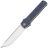 Нож Petrified Fish Tena satin сталь D2 рукоять Grayish blue G10