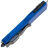 Нож Microtech Ultratech S/E black сталь M390  рукоять Blue Aluminum (121-1BL)