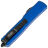 Нож Microtech Ultratech S/E black сталь M390  рукоять Blue Aluminum (121-1BL)