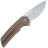 Нож WE Knife Mini Malice сталь CPM-20CV рукоять Bronze Titanium (WE054BL-4)