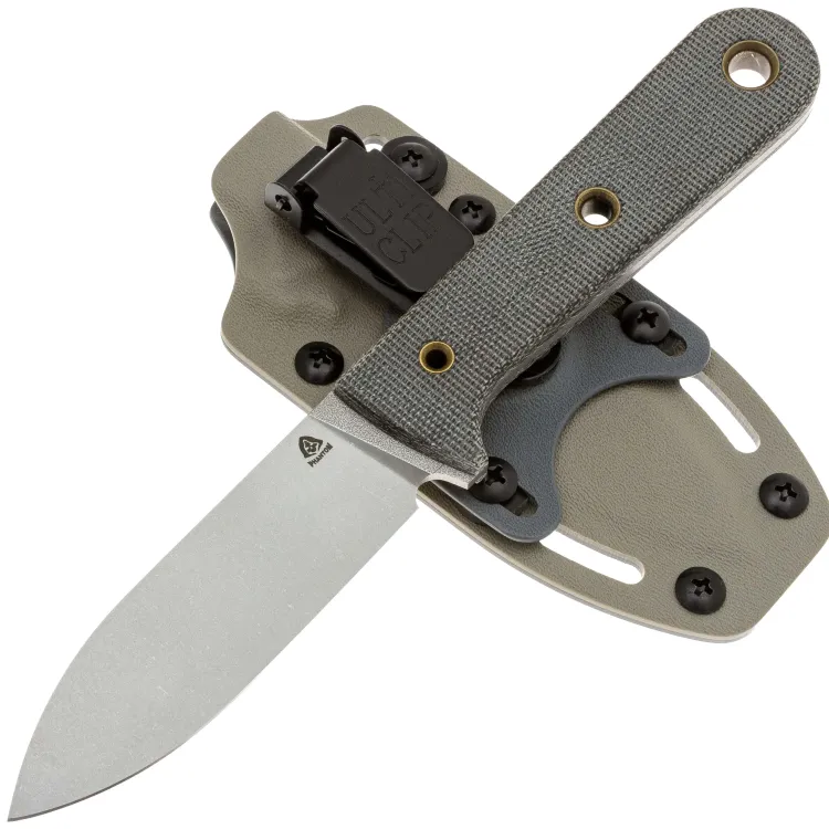 Нож PhantomTools Kephart сталь Cromax рукоять Black canvas Micarta