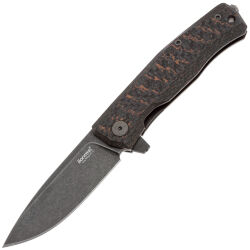 Нож Lion Steel Myto PVD stonewash сталь MagnaCut рукоять Snake Skin FatCarbon/Titanium (MT01 MC SS)