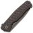 Нож Lion Steel Myto PVD stonewash сталь MagnaCut рукоять Snake Skin FatCarbon/Titanium (MT01 MC SS)