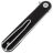Нож Real Steel Iris Flipper satin сталь 12C27 рукоять Black G10 (8061AB)