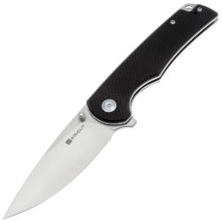 Нож Sencut Praktisk satin сталь 9Cr18MoV рукоять Black Coarse G10 (S24019-1)