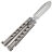 Нож-бабочка AtroposKnife Micro Kirat сталь N690 рукоять Titanium