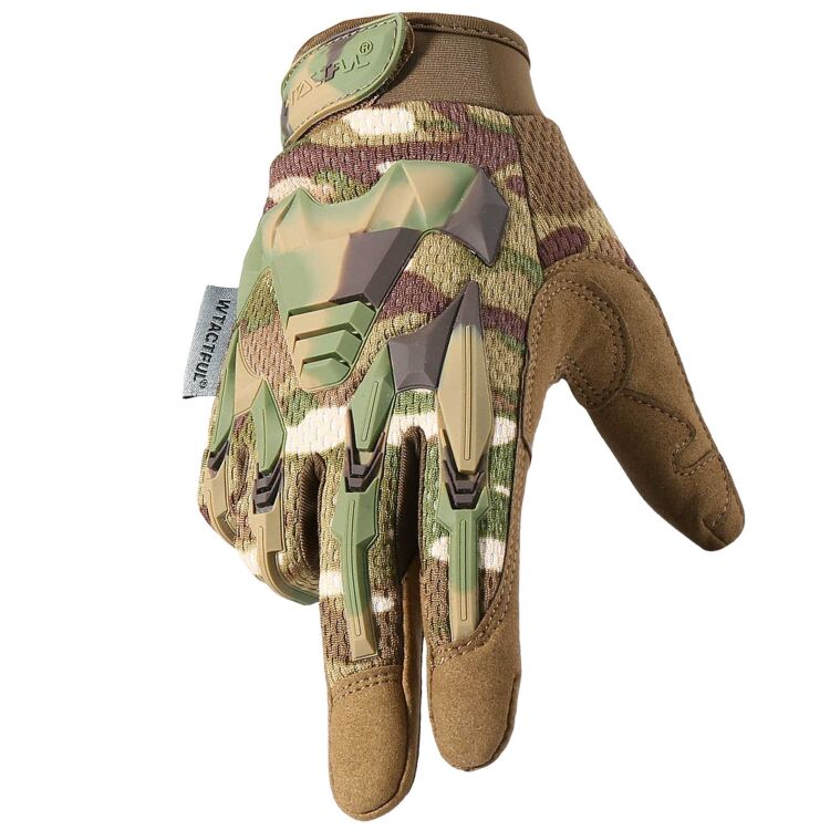 Перчатки тактические WTACTFUL Rubber Protective Knuckle Gloves