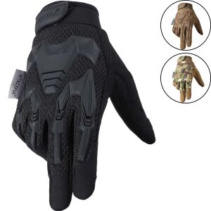 Перчатки тактические WTACTFUL Rubber Protective Knuckle Gloves (S, Multicam) (B35)
